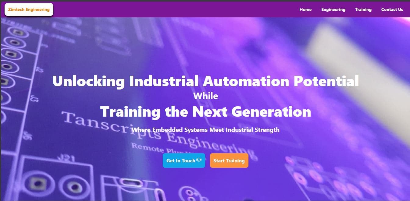 Industrial Automation Website