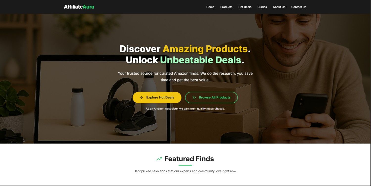 Affiliate Marketing Website
